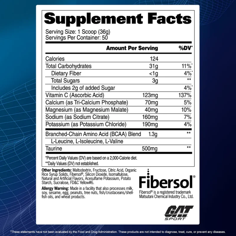 gat-carbotein-nutrition-fact