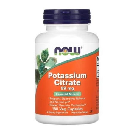 Now Foods, Potassium Citrate 99mg