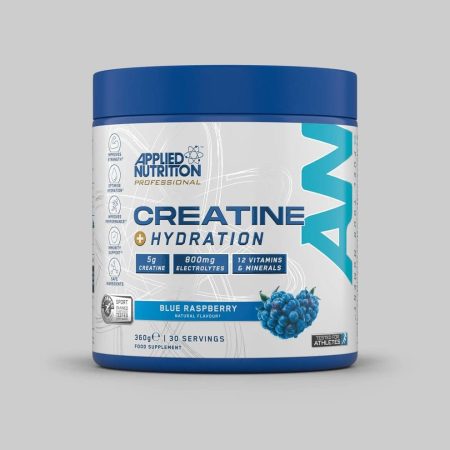 Applied Nutrition, Creatine + Hydration, 5g Creatine, 800mg Électrolytes, 12 Vitamines & Minéraux