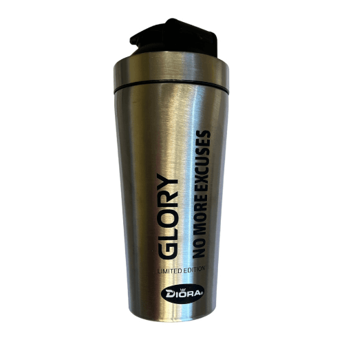 Glory, No More Excuse, Shaker, Metal, En Acier inoxydable, 739 Ml