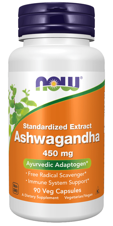 NOW Foods, Ashwagandha 450mg 90 Capsules