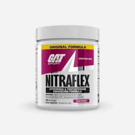 GAT SPORT, NITRAFLEX, PRE WORKOUT 30 SERVINGS, WATERMELON