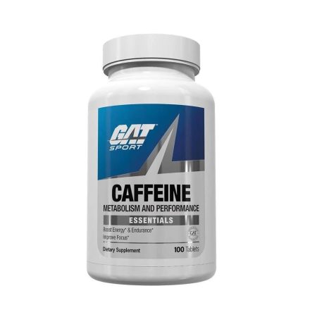 GAT Sport,Cafféine 200MG - 100 comprimés