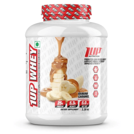 1up Nutrition, 100% Premium Whey Protein, Mélange De Protéine, 2,27 Kg