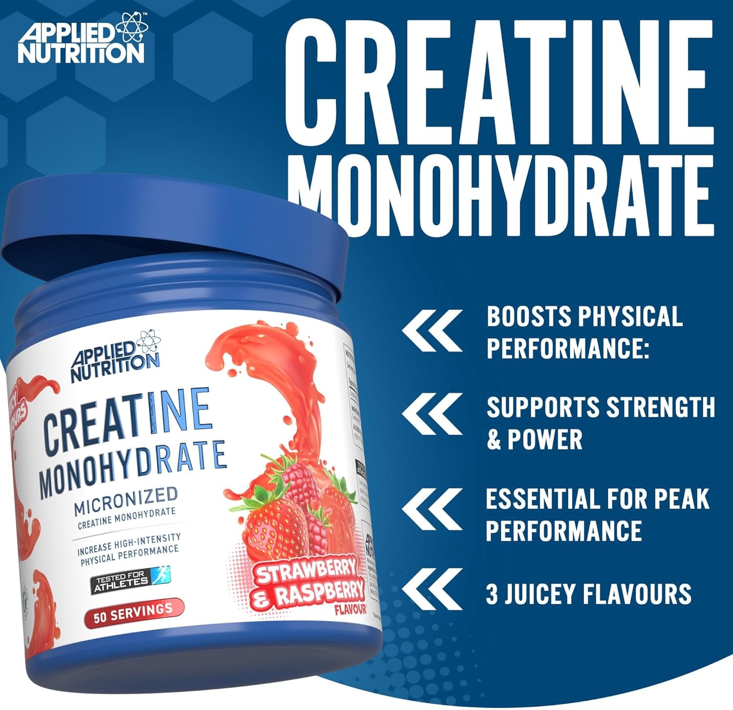 FLAVORED, CREATINE MONOHYDRATE MICRONIZED, 250G, 50 SERVINGS - Image 2