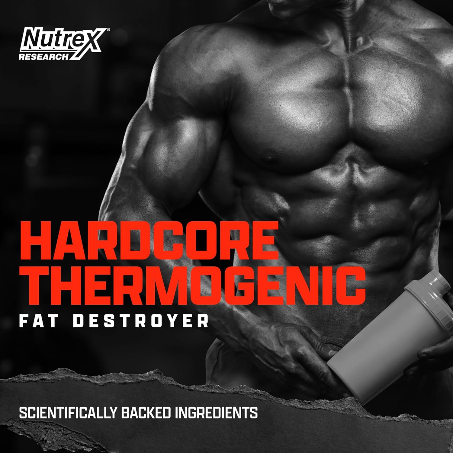 Nutrex Research, LIPO 6, Hardcore, Puissance maximale, 60 capsules - Image 2