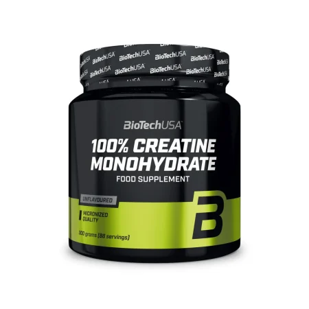 100% CREATINE MONOHYDRATE, 300G, 88 SERVINGS, BIOTECH USA