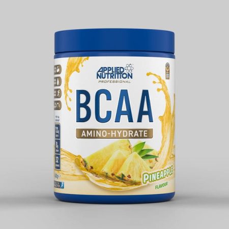 APPLIED NUTRITION, BCAA AMINO HYDRATE, PINEAPPLE 450 GR