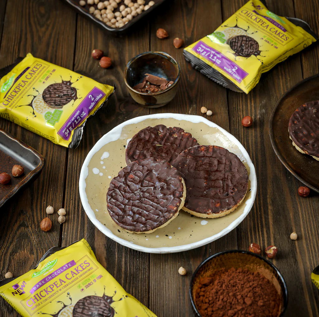 Galettes de Pois Chiches au Chocolat Noir 34g - Image 3