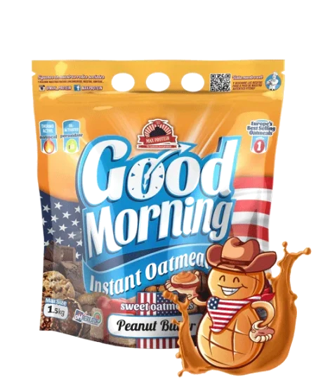 Good Morning - Flocons d'avoines instantanés (1.5kg, Peanut Butter)