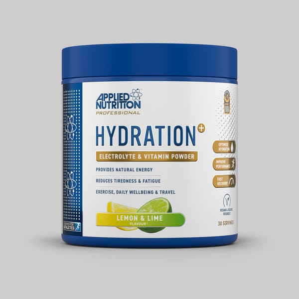 Applied Nutrition, HYDRATION+ ELECTROLYTE & VITAMIN POWDER, LEMON LIME