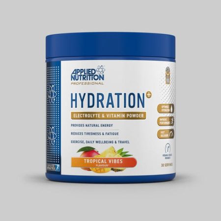 Applied Nutrition, HYDRATION+ ELECTROLYTE & VITAMIN POWDER, TROPICAL VIBES