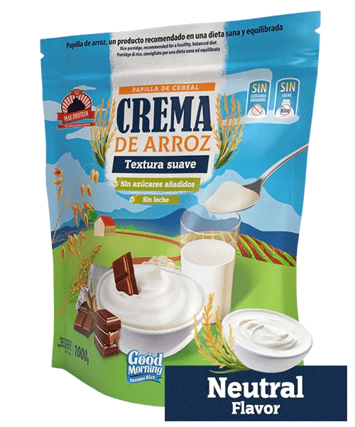 Crème de Riz - Max Protein (1kg, Neutre)