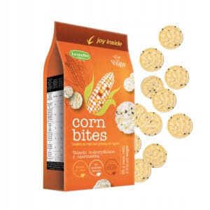 Mini galettes de maïs aux graines de nigelle 65g