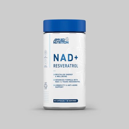 Applied Nutrition NAD+ & Resveratrol 60 Gélules