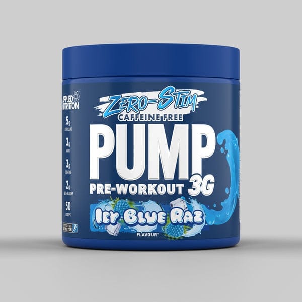 Applied Nutrition, Pump 3G PreWorkout Zero Stim Caffeine Free 375g - Image 2