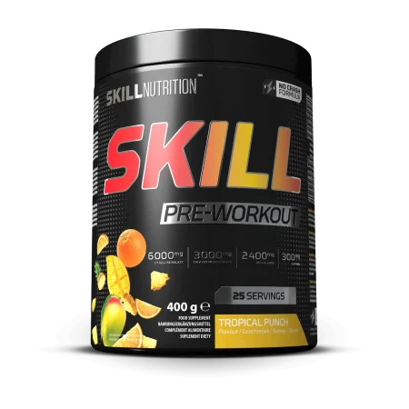 Skill Pre-Workout, Tropical Punch