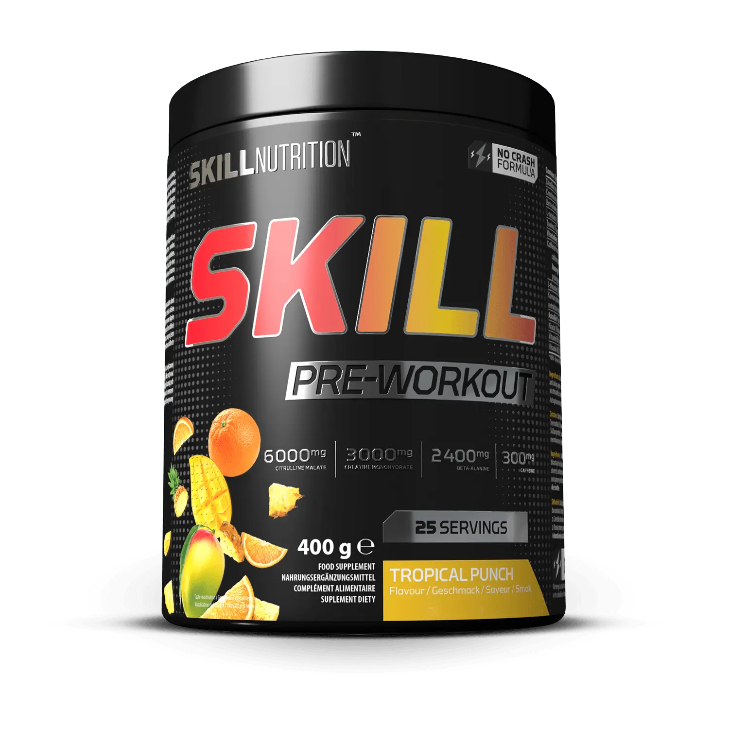 Skill Pre-Workout, Tropical Punch