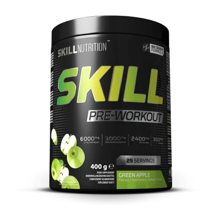 Skill Pre-Workout, Green Apple