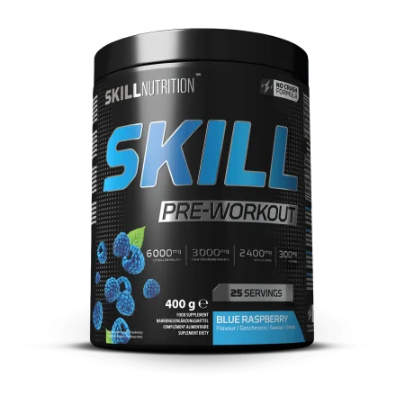Skill Pre-Workout, Blue Raspberry