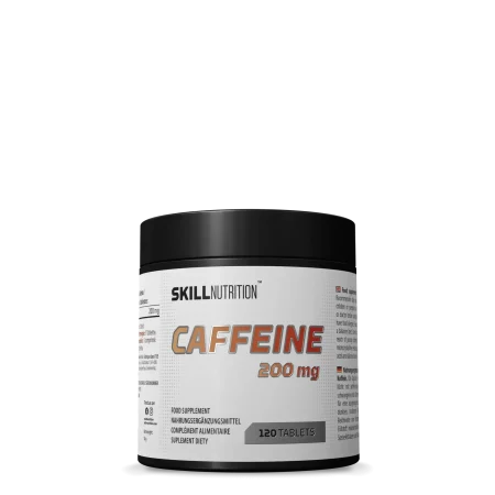 Skill Nutrition, Caffeine 200 mg - 120 tablets