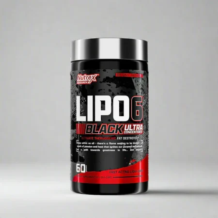 NUTREX RESERACH, Lipo 6, Black Ultra Concentrate, 60 Caps,