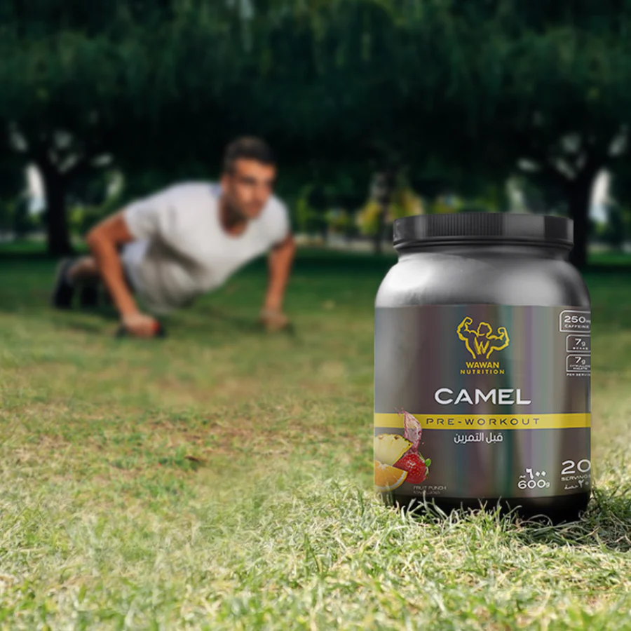 Wawan Nutrition, Pre-Workout, Camel, 600g, Fruit Punch - Image 4