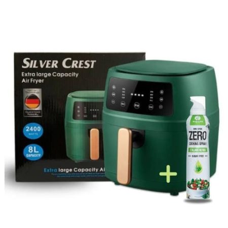 Silver Crest, Air Fryer, 8L, 2400w + Spray Oil Gratuit
