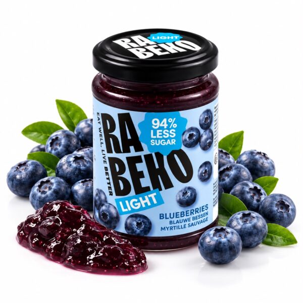 Rabeko Light Zero Jam — 230 g, 11 saveurs