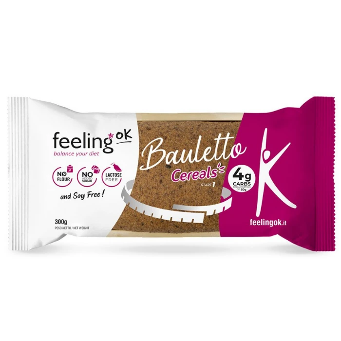 Feeling Ok, Pain De Mie, Céréal, Keto Friendly, 300g