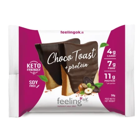 Feeling Ok, Choco Toast, 50g, Date d'expiration 31 07 2025