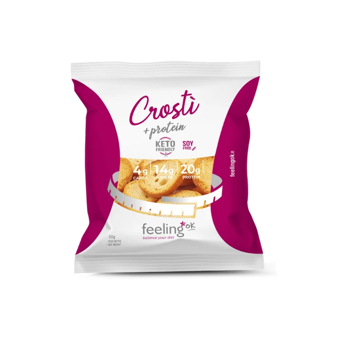 Feeling Ok, Crosti, Crouton Proteiné, 50g