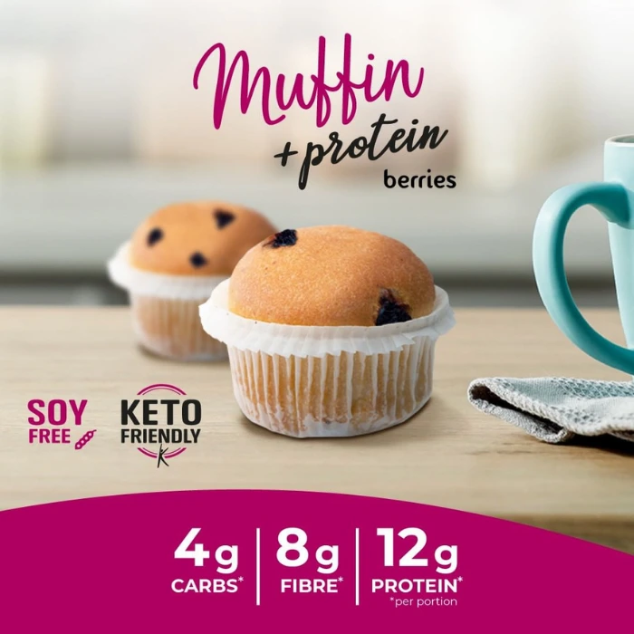 Feeling Ok, Muffin Protéiné, Berries, 50g - Image 2