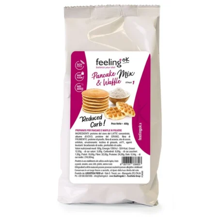 Feeling Ok, High Protein Pancake Mix, 400g, Date 31 Janvier 2026