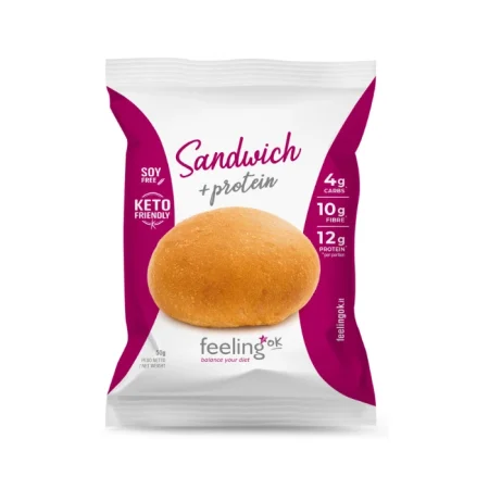 Feeling Ok, Pain Sandwich Proteiné, 50g