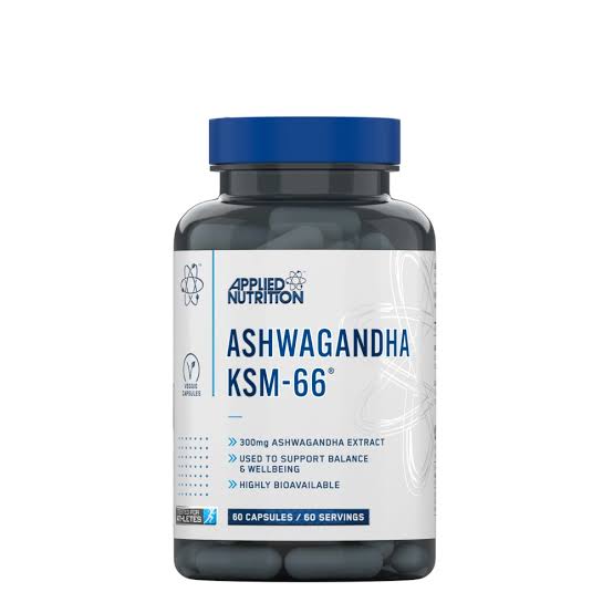 Applied Nutrition, ASHWAGANDHA KSM-66, 60 capsules