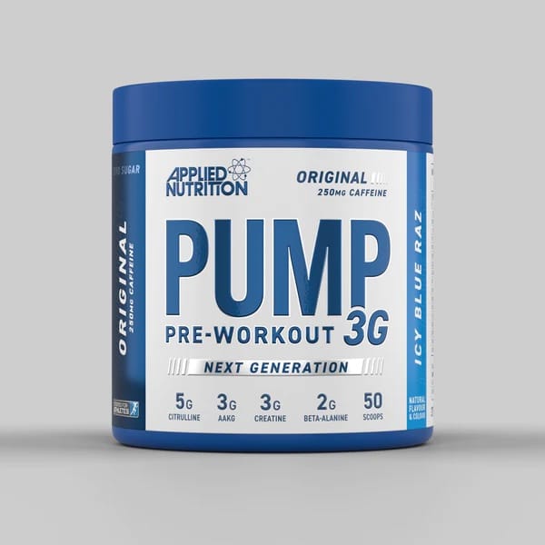 Applied Nutrition, Pump 3G, Pre Workout, 375g - Image 2