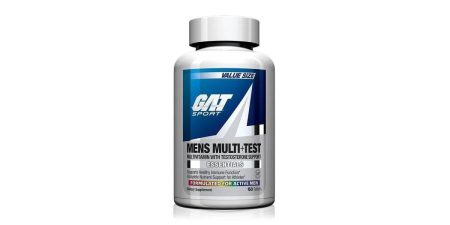 GAT, Men's Multi + Test, Multivitamines pour Hommes 150 tabs