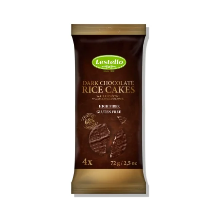 Galettes de Riz au Chocolat Noir 72G