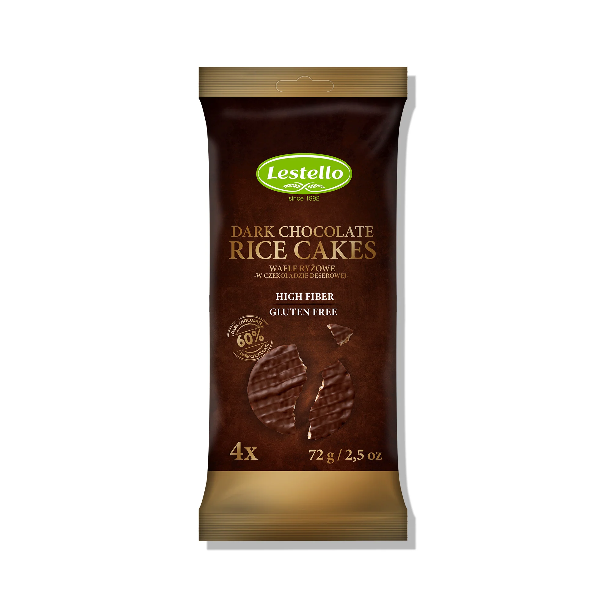 Galettes de Riz au Chocolat Noir 72G