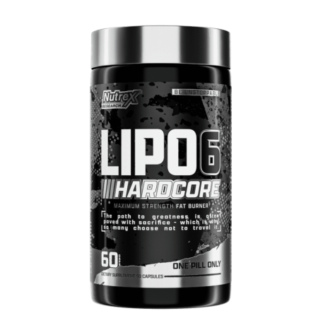 Nutrex Research, LIPO 6, Hardcore, Puissance maximale, 60 capsules