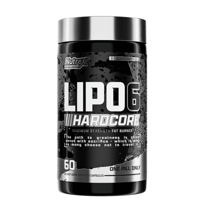 Nutrex Research, LIPO 6, Hardcore, Puissance maximale, 60 capsules
