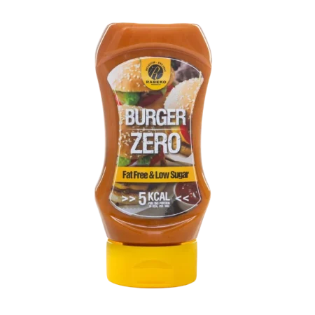 Sauce Burger Zéro Rabeko 350ml - Sans Sucre, Sans Calories