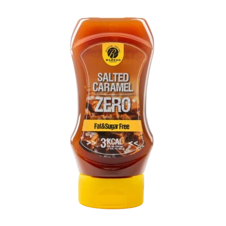 Sauce Caramel Salé Zéro Rabeko 350ml - Sans Sucre, Sans Calories