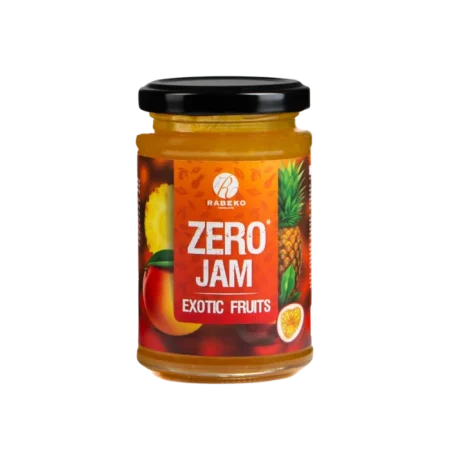 Confiture Exotic Zéro Rabeko 225g - Sans Sucre, Sans Calories