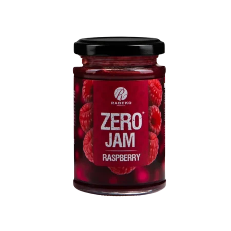 Confiture Framboise Zéro Rabeko 225g - Sans Sucre, Sans Calories