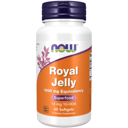 NOW Foods Royal Jelly 1000 mg - 60 Softgels