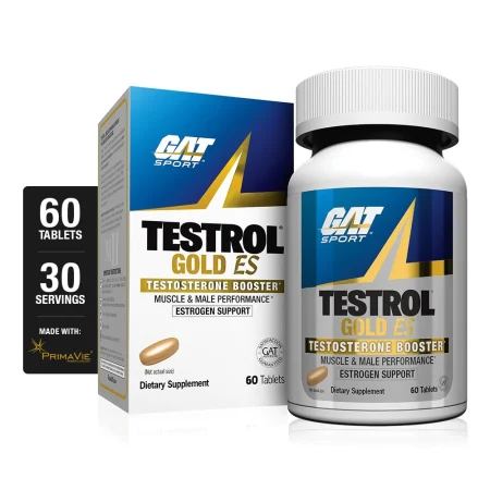 Gat Sport, Testrol ES, Boosteur de Testostérone, 60 Caps