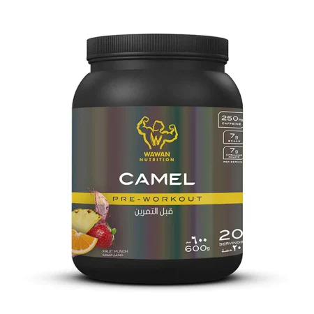 Wawan Nutrition, Pre-Workout, Camel, 600g, Fruit Punch