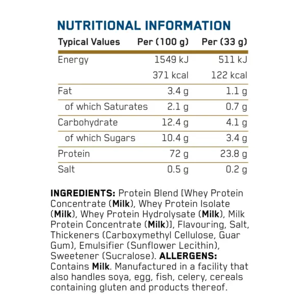 PACK CRITICAL WHEY MIX, APPLIED NUTRITION 33G | 1 Serving
